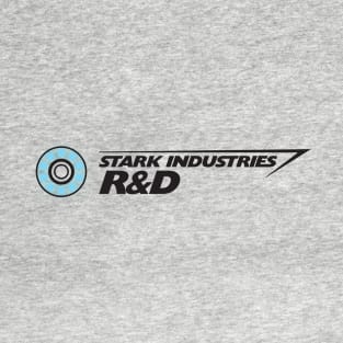 Stark industries R&D black T-Shirt